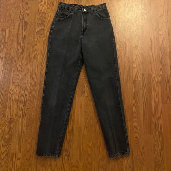 Levi’s 921 Vintage Orange Tag Tapered Fit Tapered Leg Black Jeans Size 10 - Picture 1 of 4